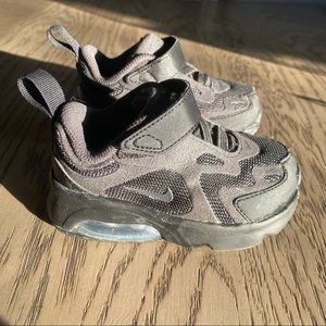 Nike Air Max 200 td black toddler shoe
